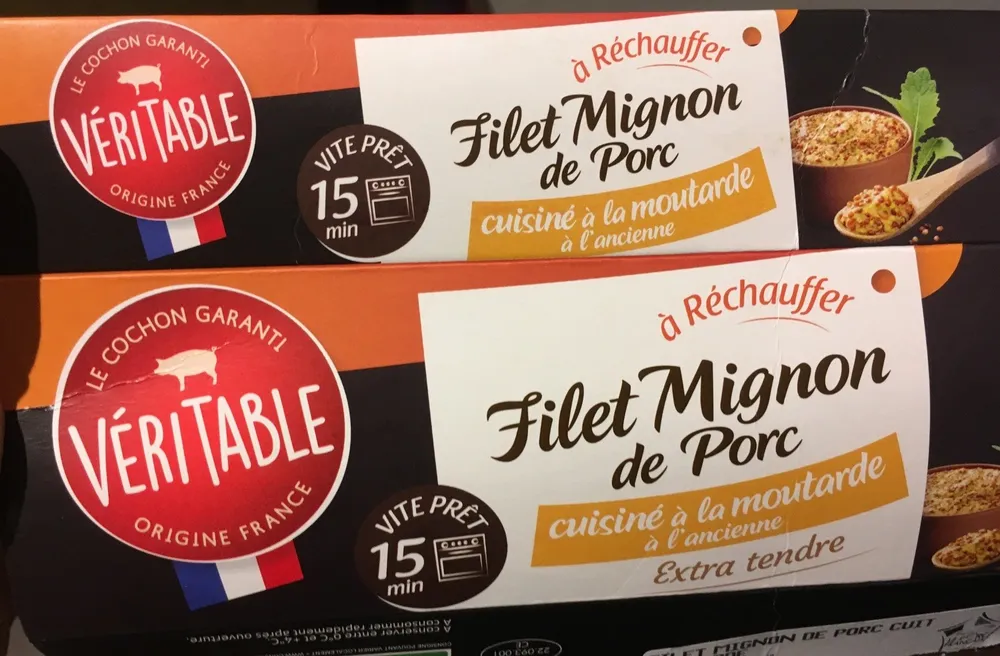 Filet mignon de porc a la moutarde