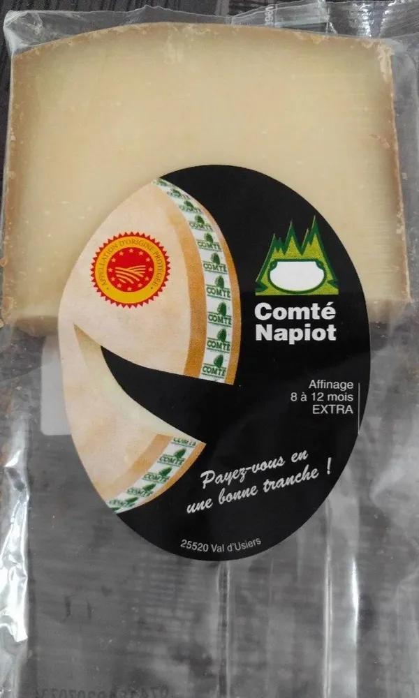 Comté Napiot affinage 8 à 12 mois extra