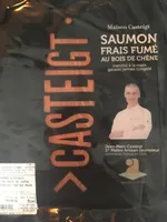 Saumon frais fume au bois de chene