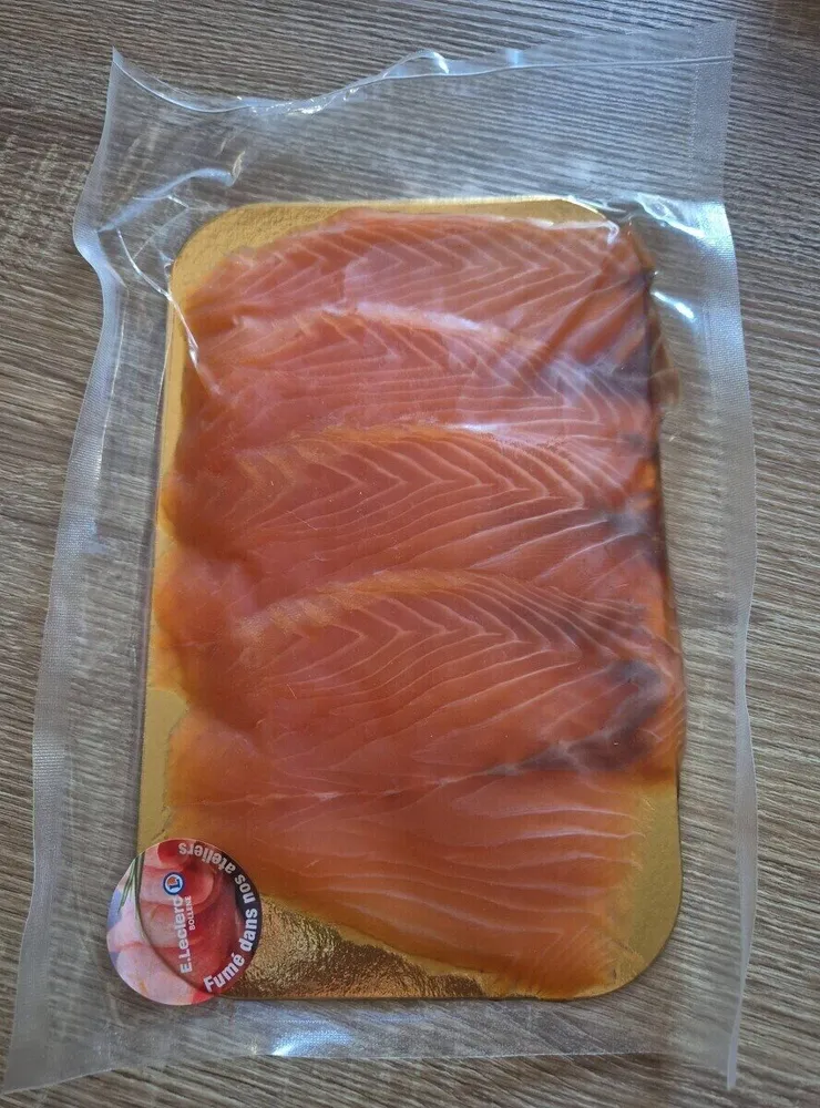 Saumon fumé sous vide
