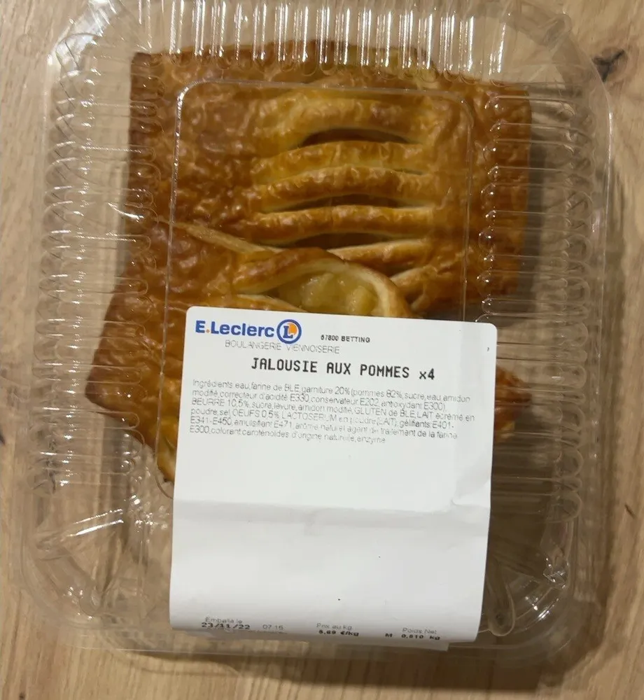 Jalousie aux pommes