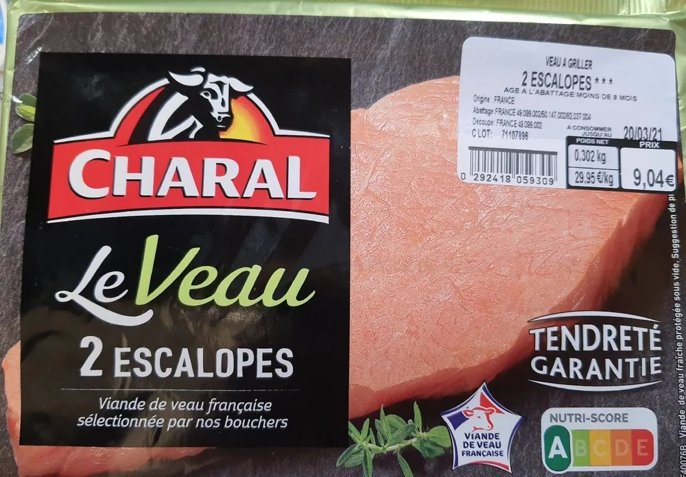 Escalope de veau