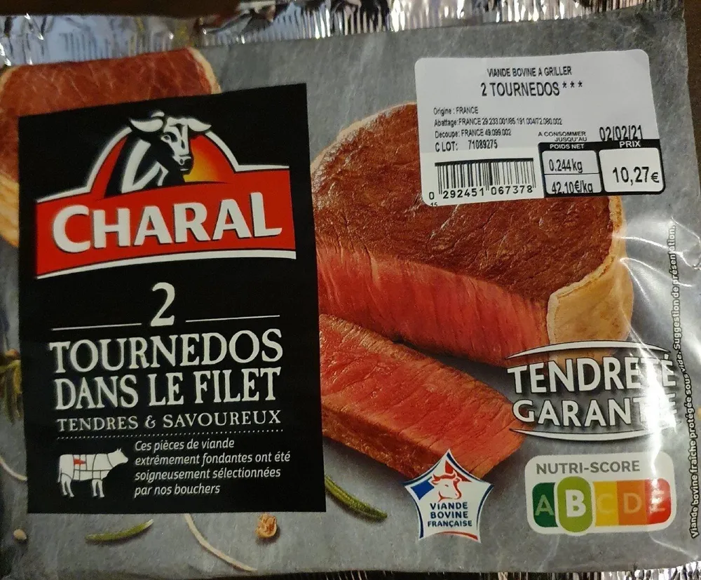 Tournedo dans le filet