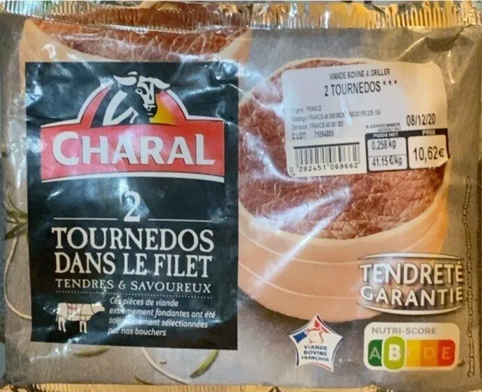 2 tournedos dans le filet