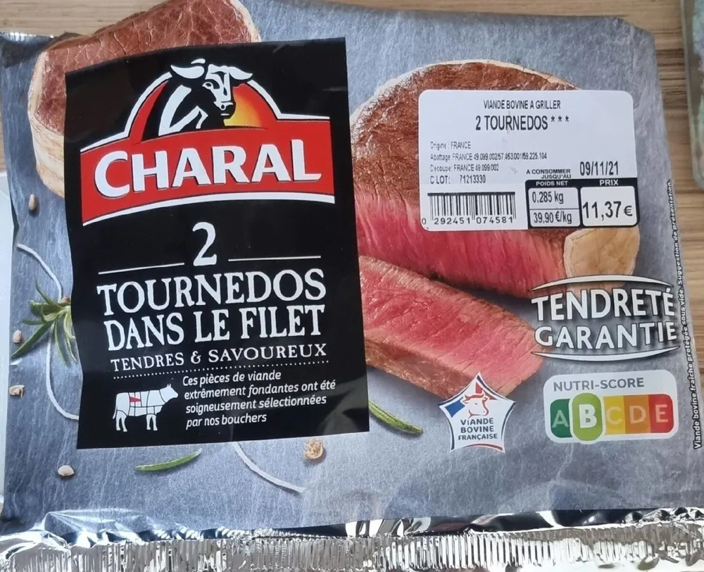 2 Tournedos dans le filet