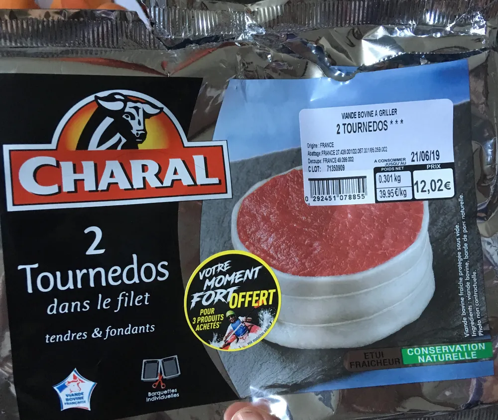 Tournedos dans le filet