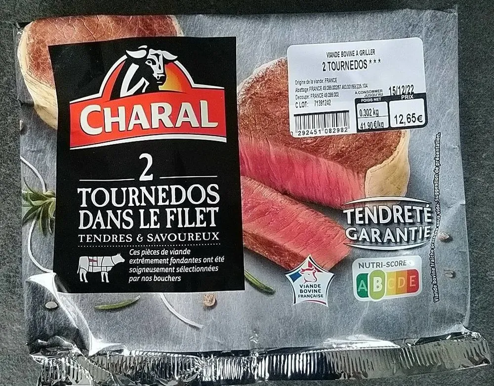 Tournedos dans le filet
