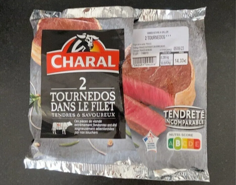 2 tournedos dans le filet