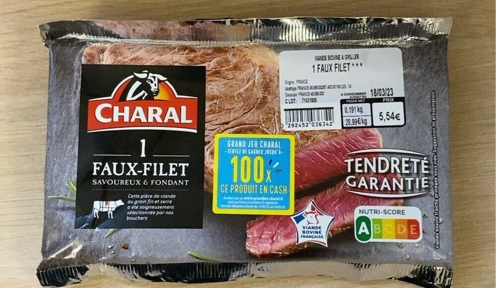 1 faux filet