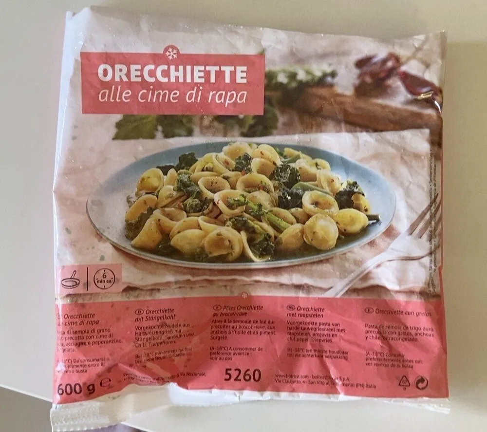 Orecchiette alla cima di rapa