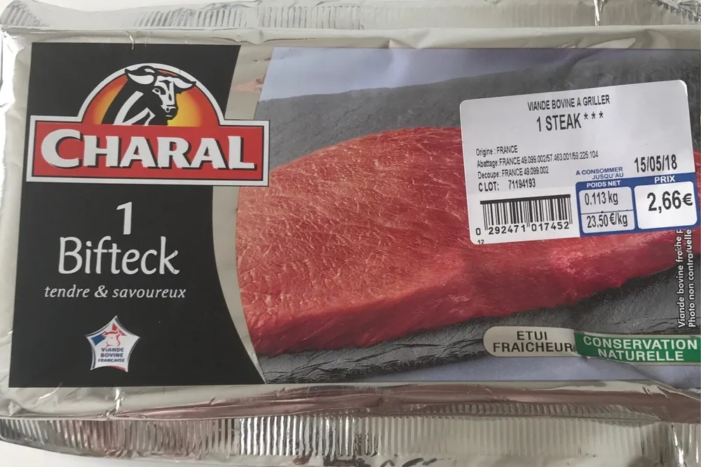 Bifteck tendre et savoureux