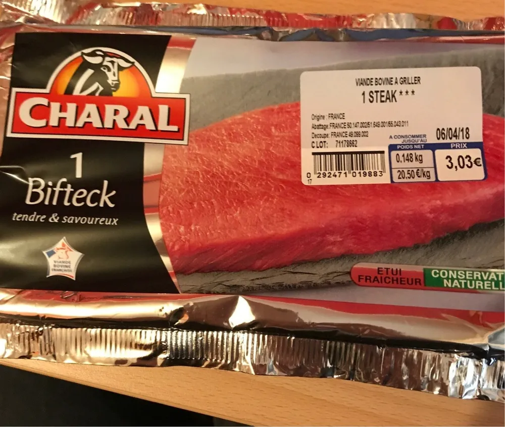 1 bifteck