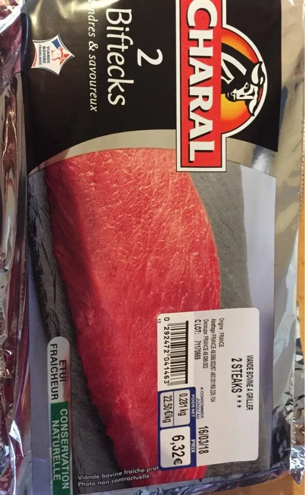 Viande bovine à griller