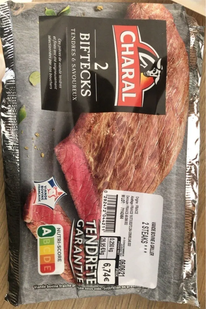 2 biftecks