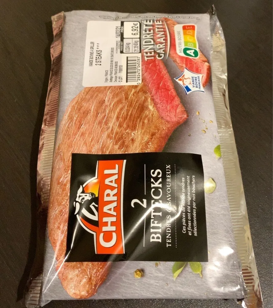 Biftecks tendres & savoureux