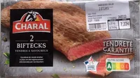 2 biftecks tendres et savoureux