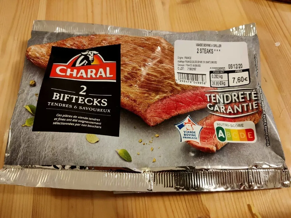 2 biftecks