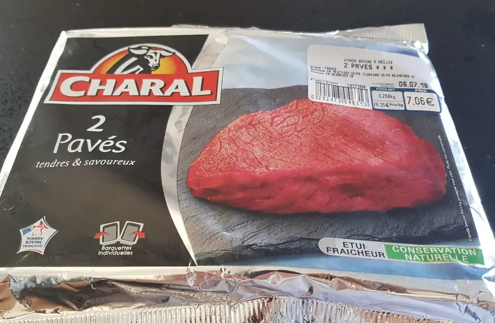 2 paves tandres & savoureux