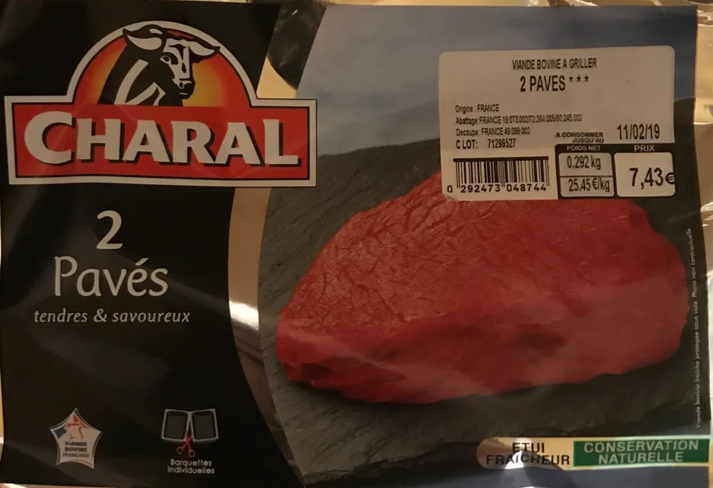 2 pavés tendres & savoureux