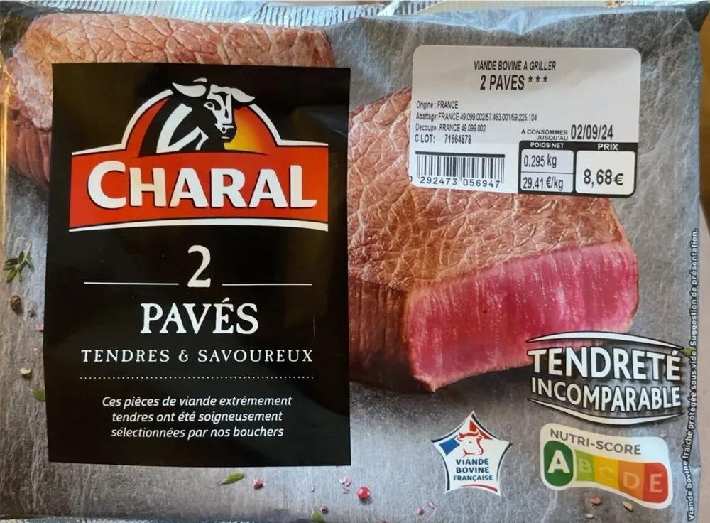 Pavés de boeuf