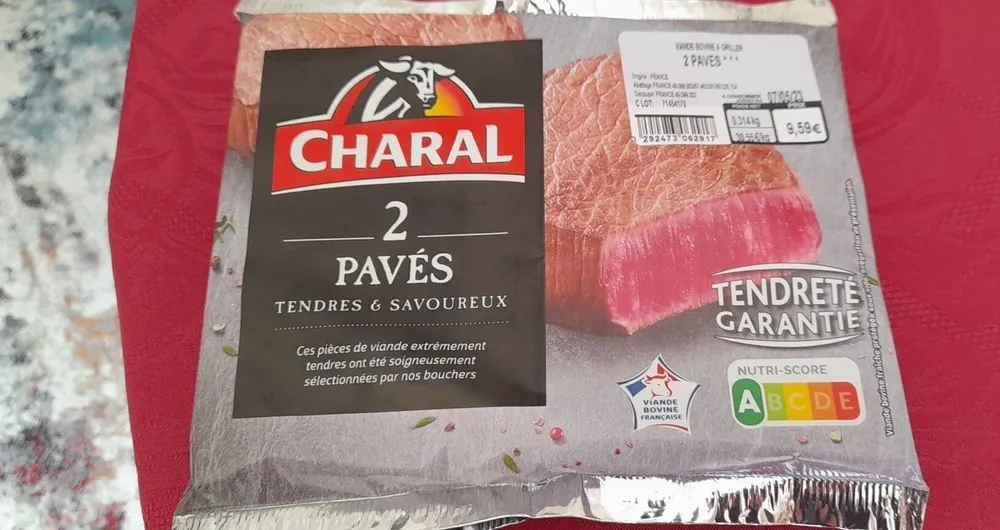 2 pavés tendres et savoureux