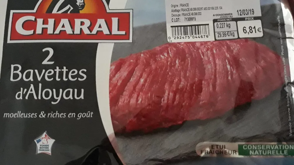 2 bavettes d'aloyau