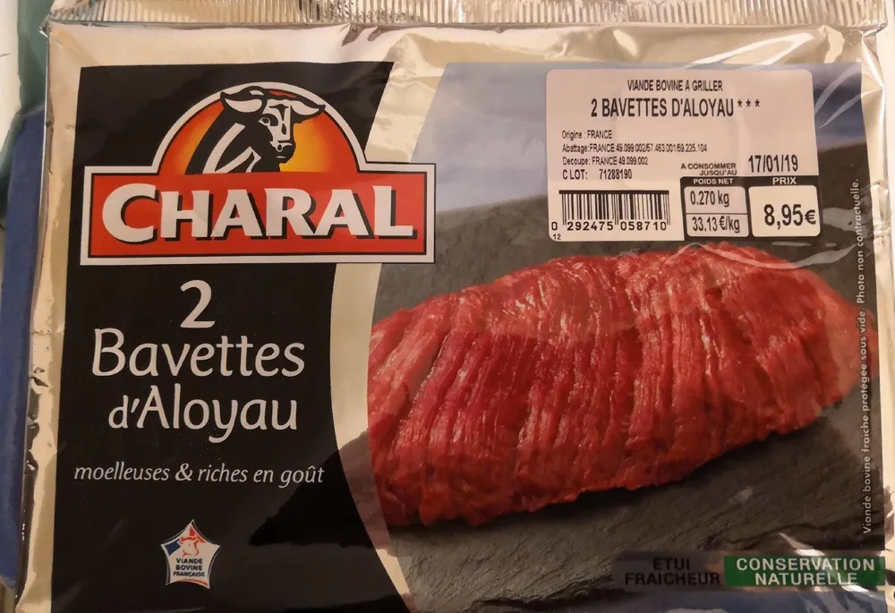 2 bavettes d'Aloyau
