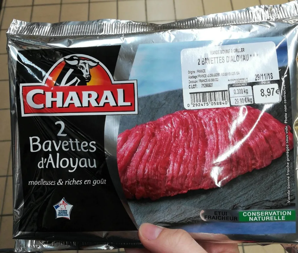 2 bavettes d'aloyau