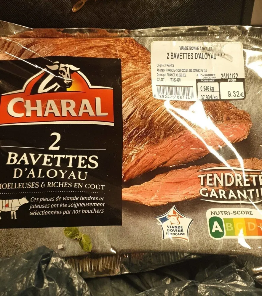 2 BAVETTES D'ALOYAU