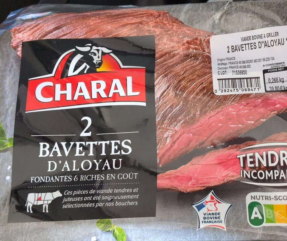 2 bavettes d'Aloyau
