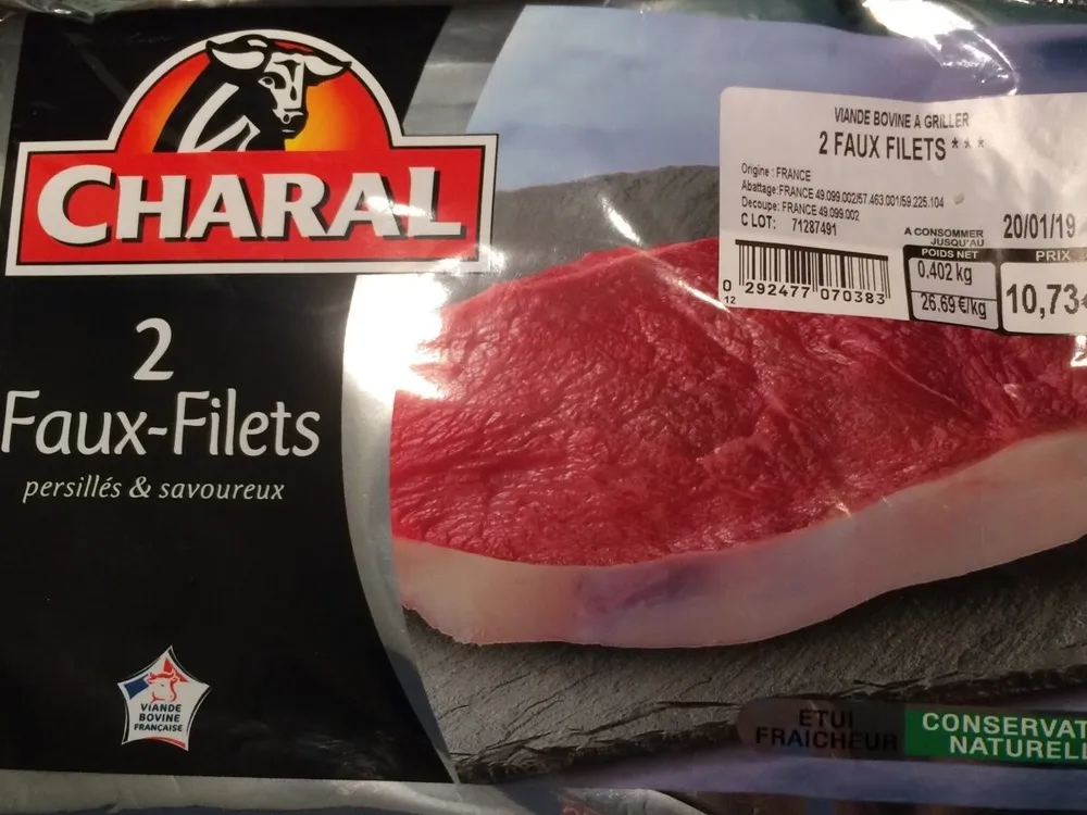 2 faux filets