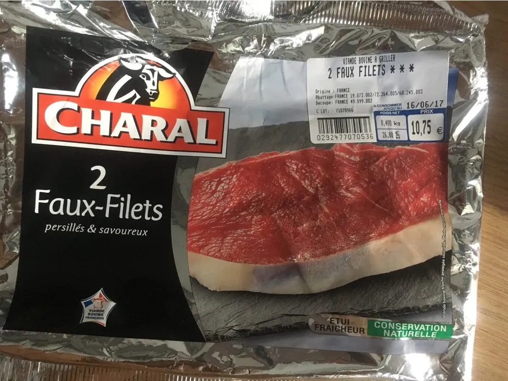2 faux filet