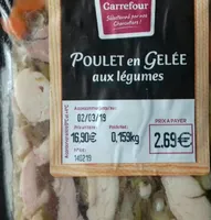 Poulet en gelée aux légumes