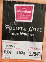 Poulet en gelée aux légumes