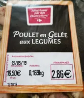 Poulet en gelée aux légumes