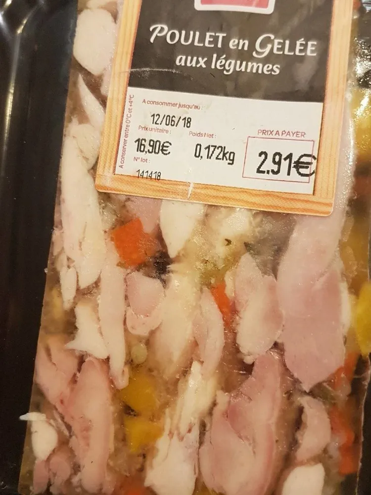 Poulet en gelée