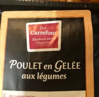 Poulet en gelee aux legumes