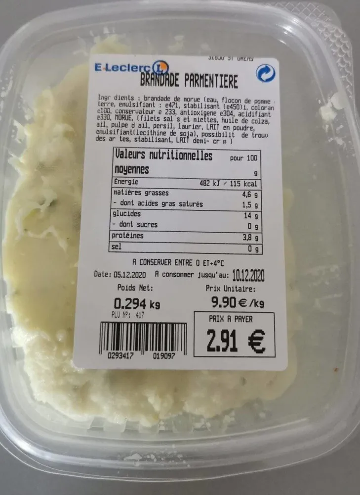 Brandade de Morue