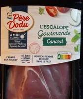 L'escalope gourmande canard
