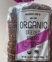 Organic seeded bread