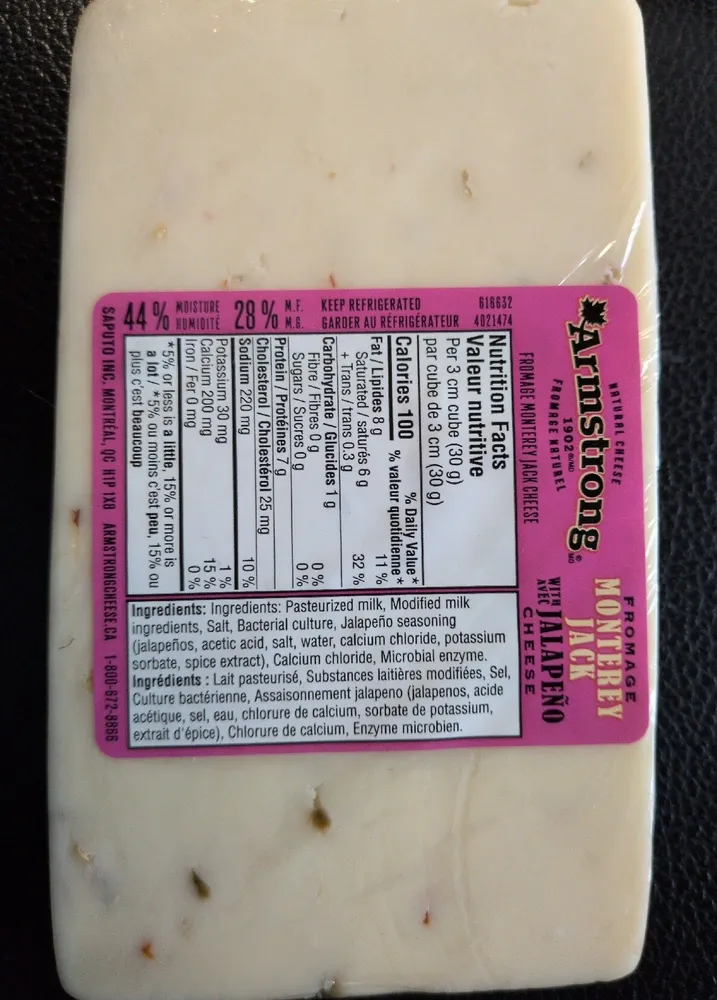 Monterey Jack With Jalapenos