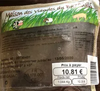 Préoaration de viande hachée x8