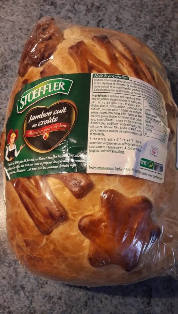 Jambon en croûte