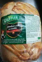 Jambon cuit en croûte