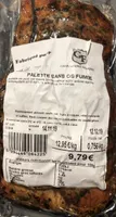 Palette sans os fumee