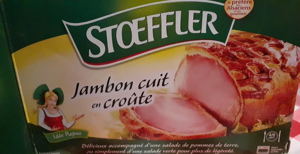 Jambon cuit en croûte