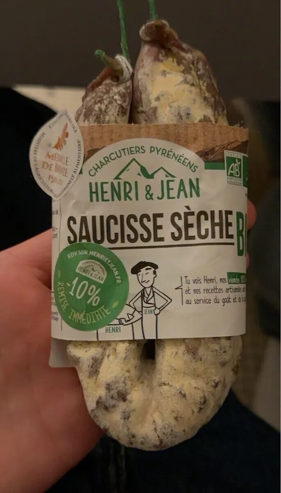 Saucisse seche