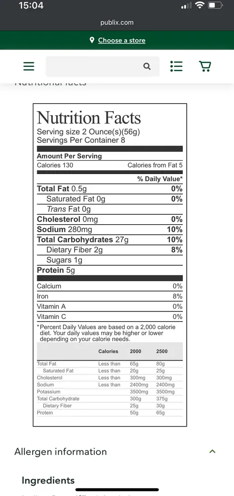 Publix Italian Bread