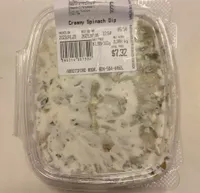 Creamy spinach dip