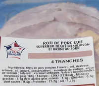 Roti de porc cuit